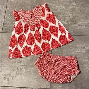 NWOT Pink Chicken Set